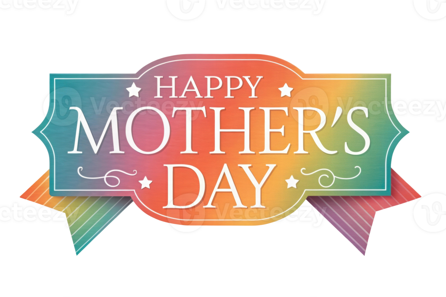 Celebrate Mother's Day with vibrant colors and joy png