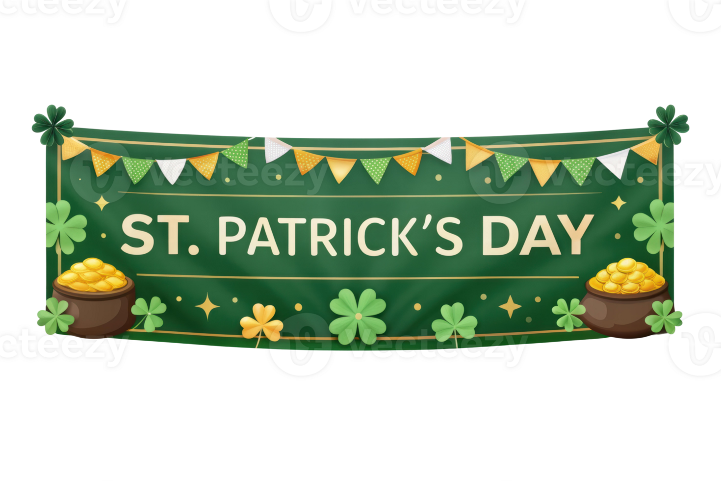 Celebrate St Patrick's Day with decorations png