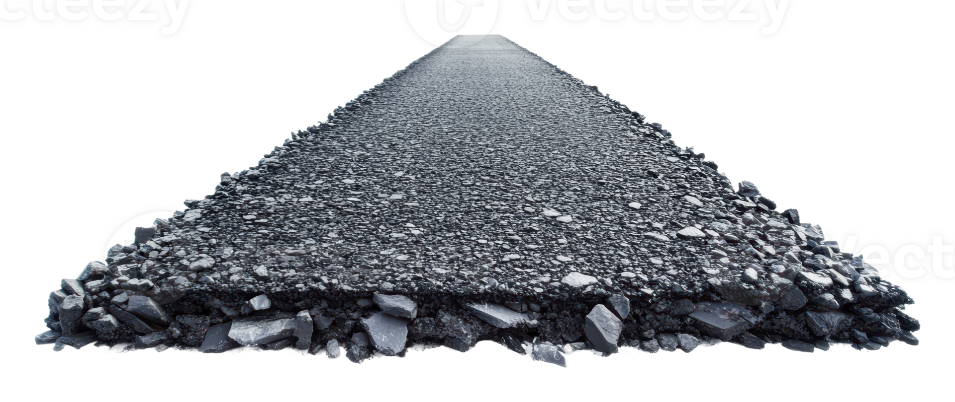 Asphalt road surface seen from a unique angle png
