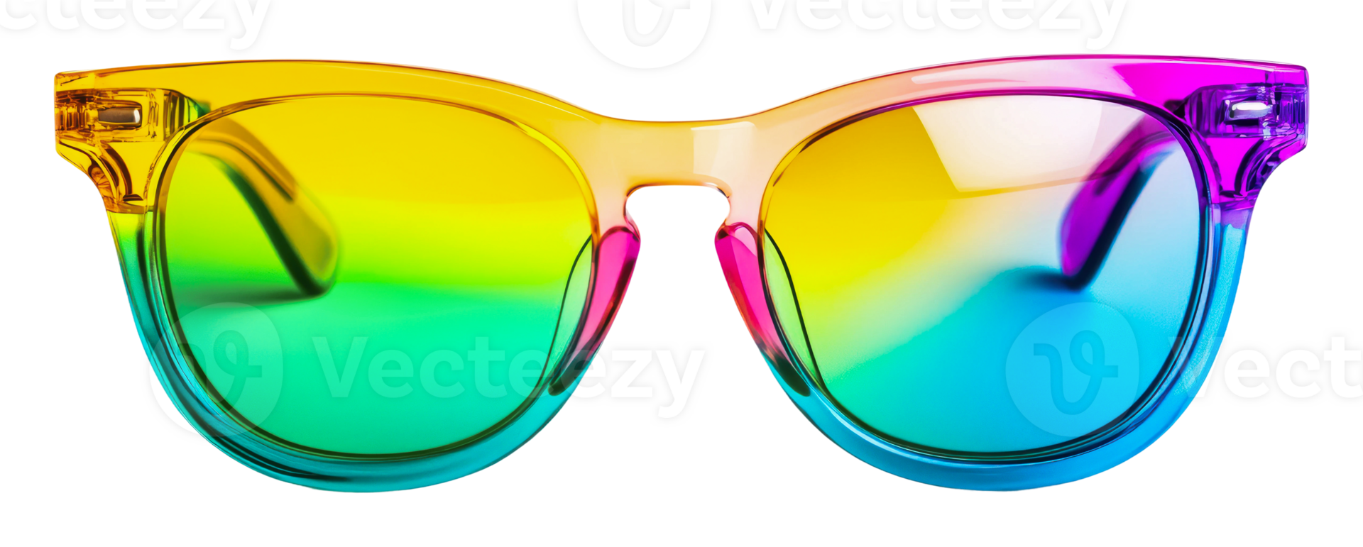 Colorful sunglasses for sunny outdoor adventures png