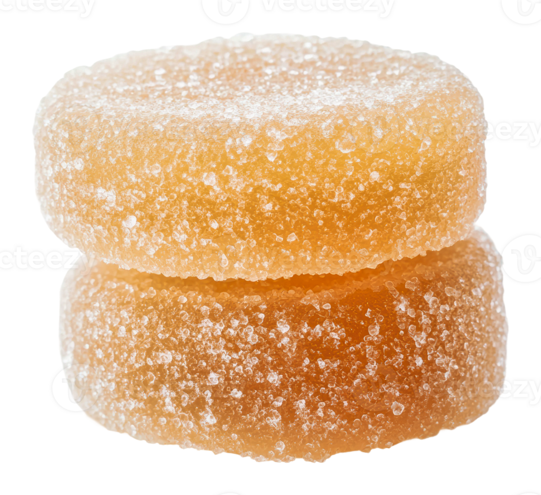 Sweet round candies stacked on top of each other png