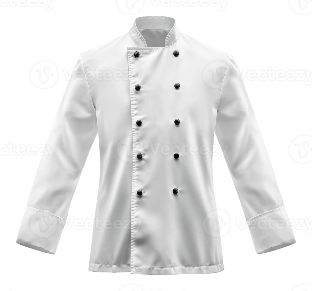 Chef uniform on display at culinary event png