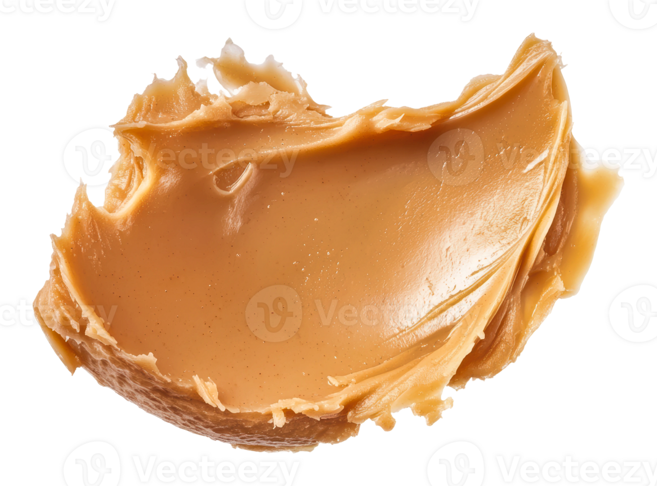 Creamy peanut butter spread out png