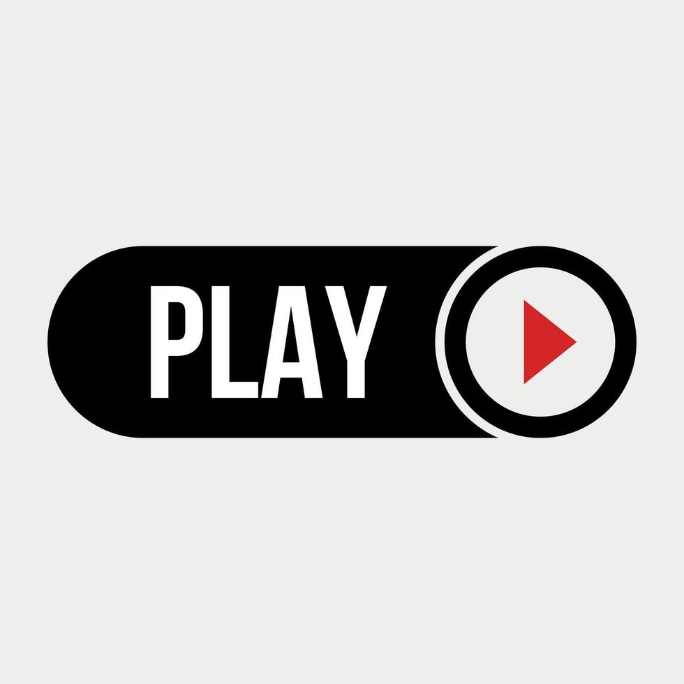Multimedia Play Button illustration vector