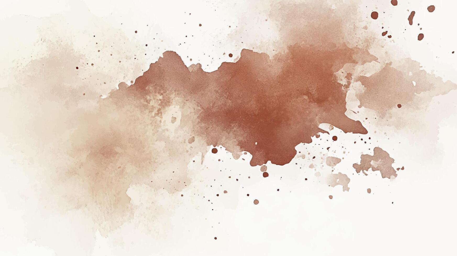 Abstract watercolor aesthetic horizontal painting pastel color watercolour vector
