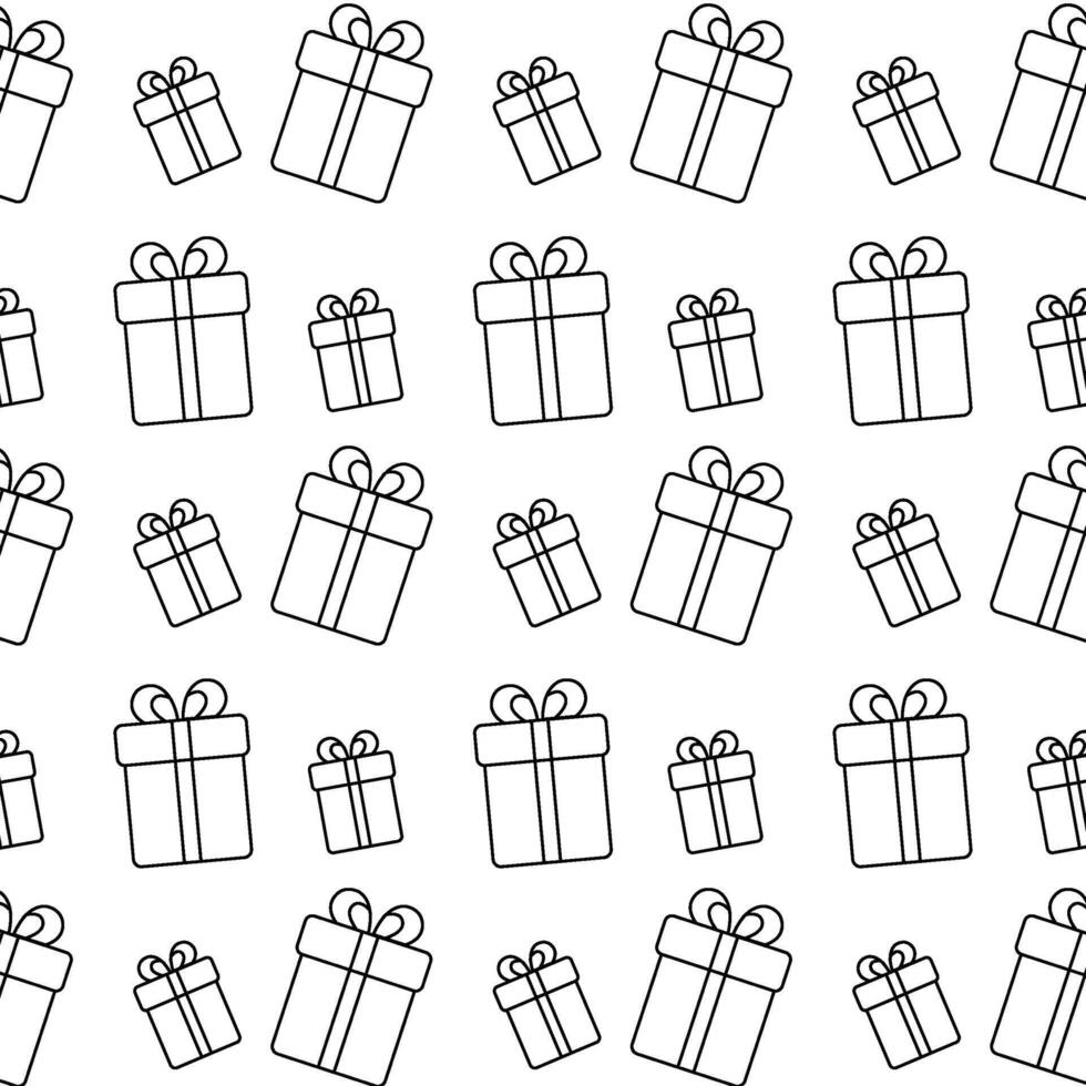 design patterns and motifs for birthday gifts vector