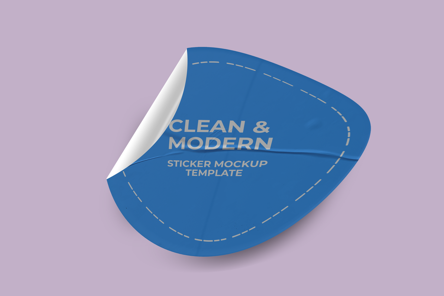 Sticker Mockups for Eco-Conscious Marketing Efforts psd