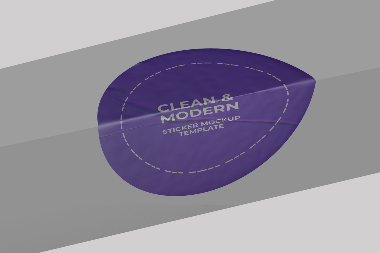High-Quality Sticker Mockups for Modern Branding Projects psd