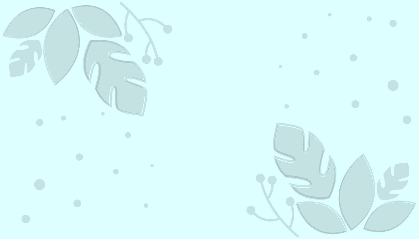 background of leaf and flower shadows vector