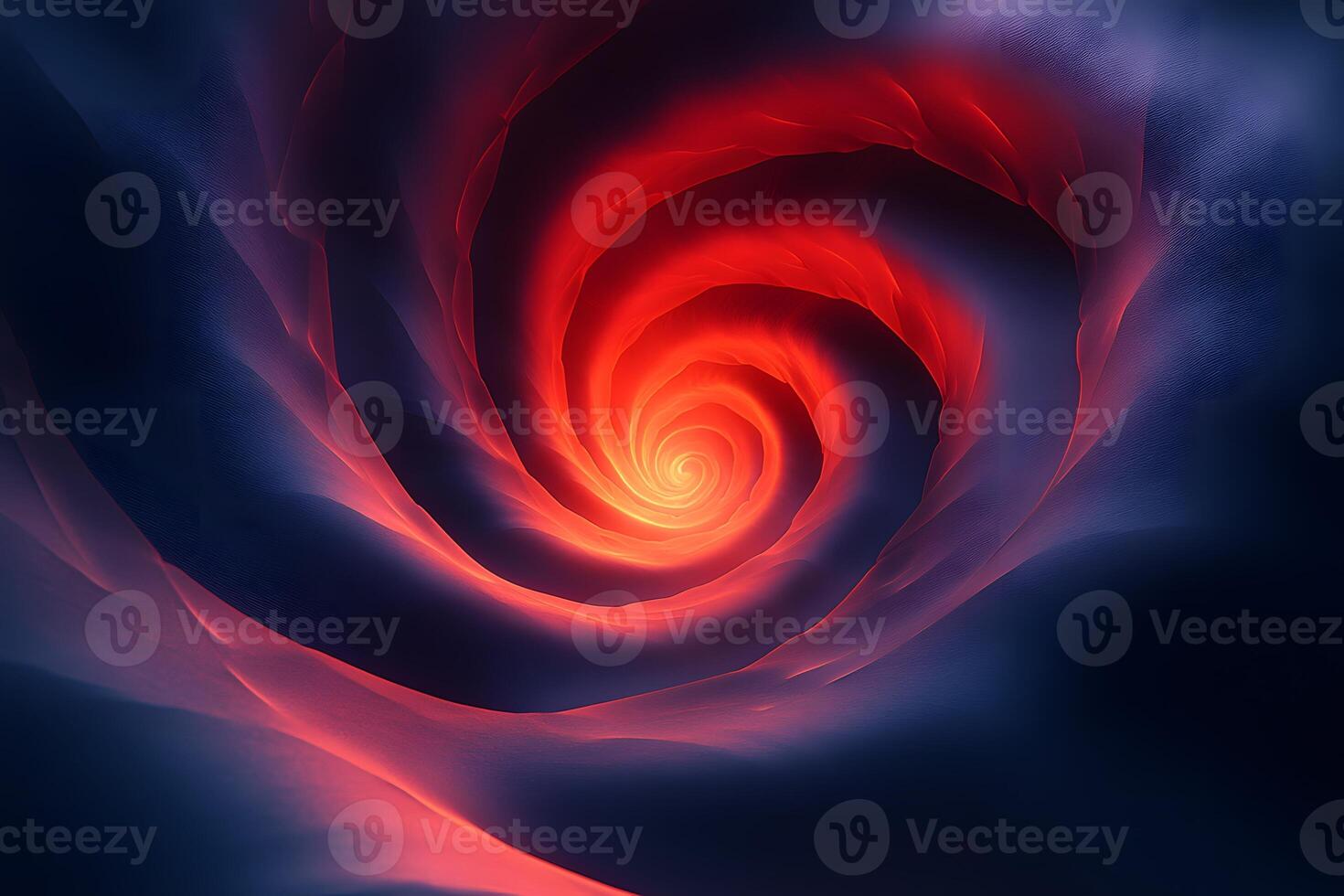 Abstract Vortex Swirl in Red and Blue Tones for Digital Art and Design Concepts photo