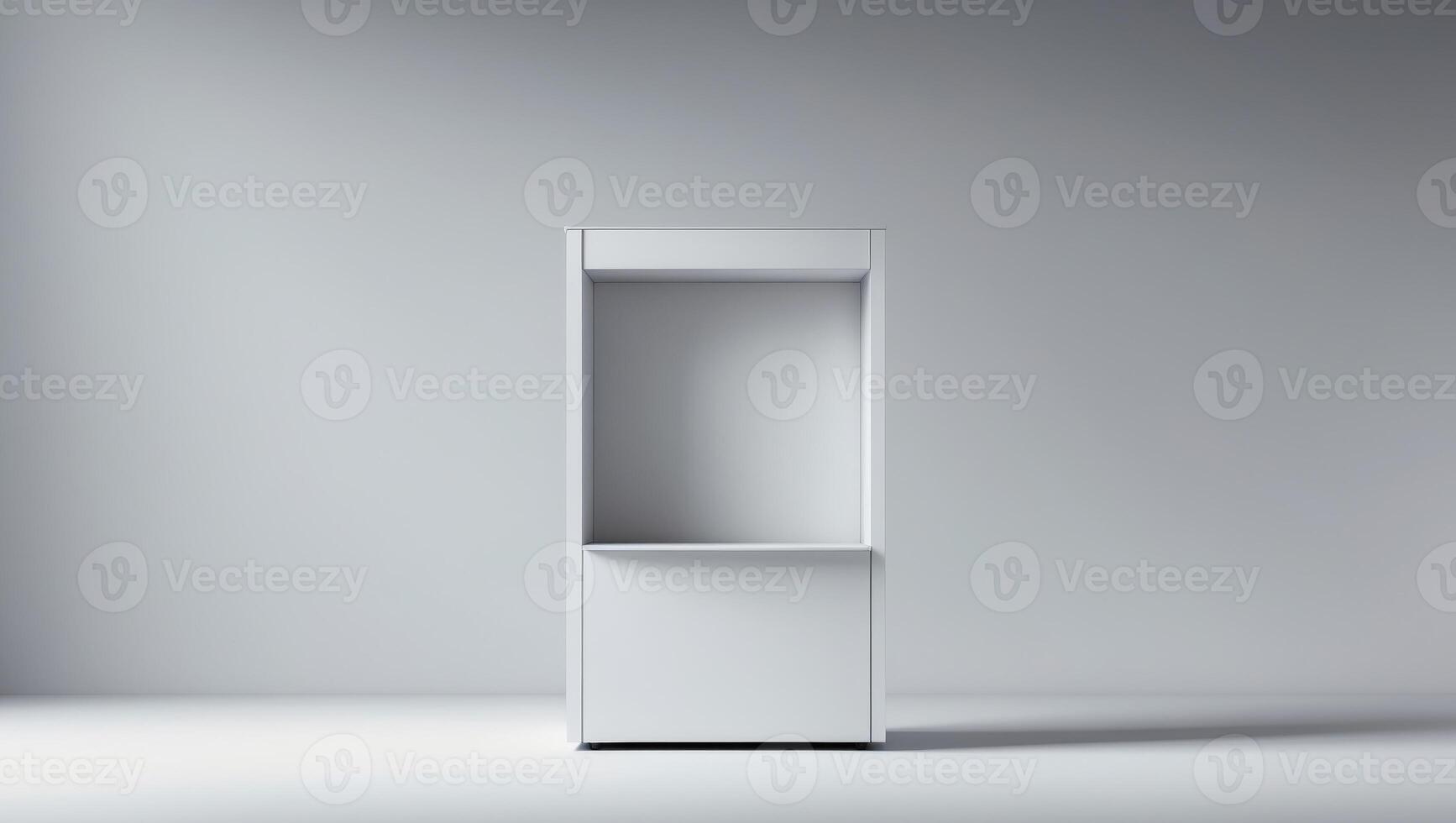 Empty Product Stand - Mockup Presentation photo
