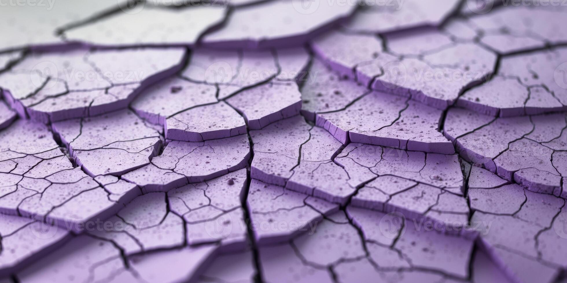 Purple Cracked Texture Abstract Background photo
