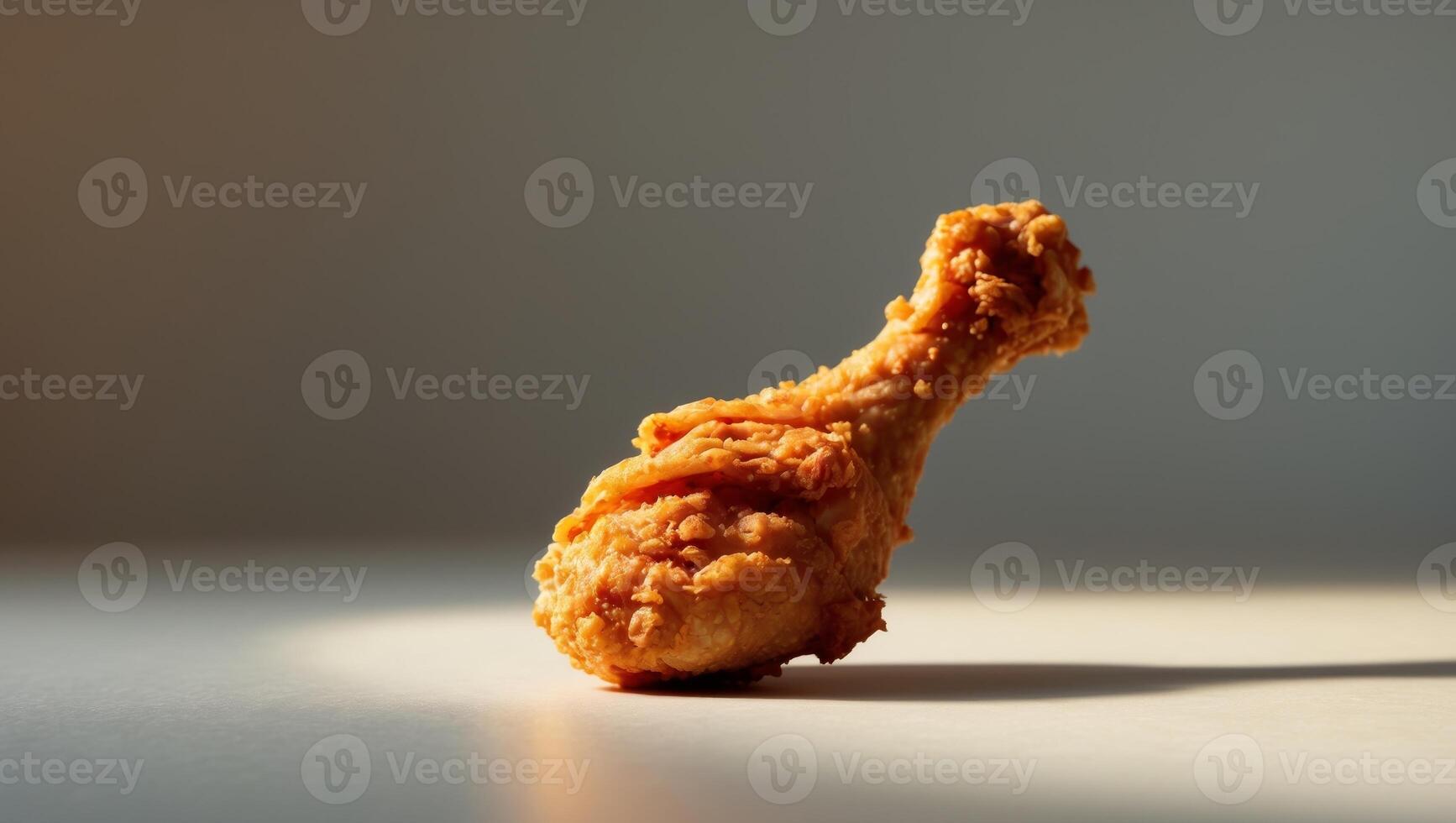 Crispy Fried Chicken Drumstick - Golden Brown Perfection. photo