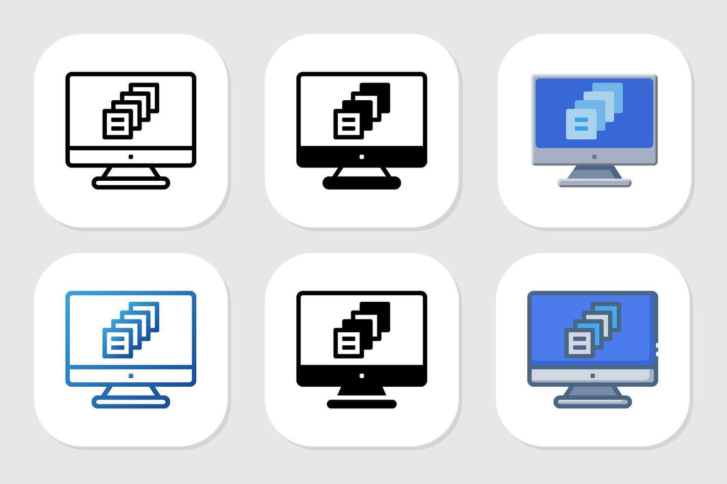 order icon with various design styles vector