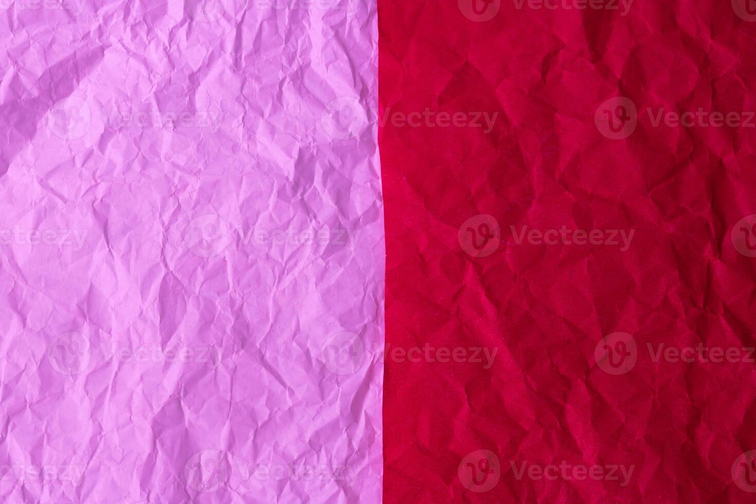 The texture of the background is made of crumpled red and pink paper photo