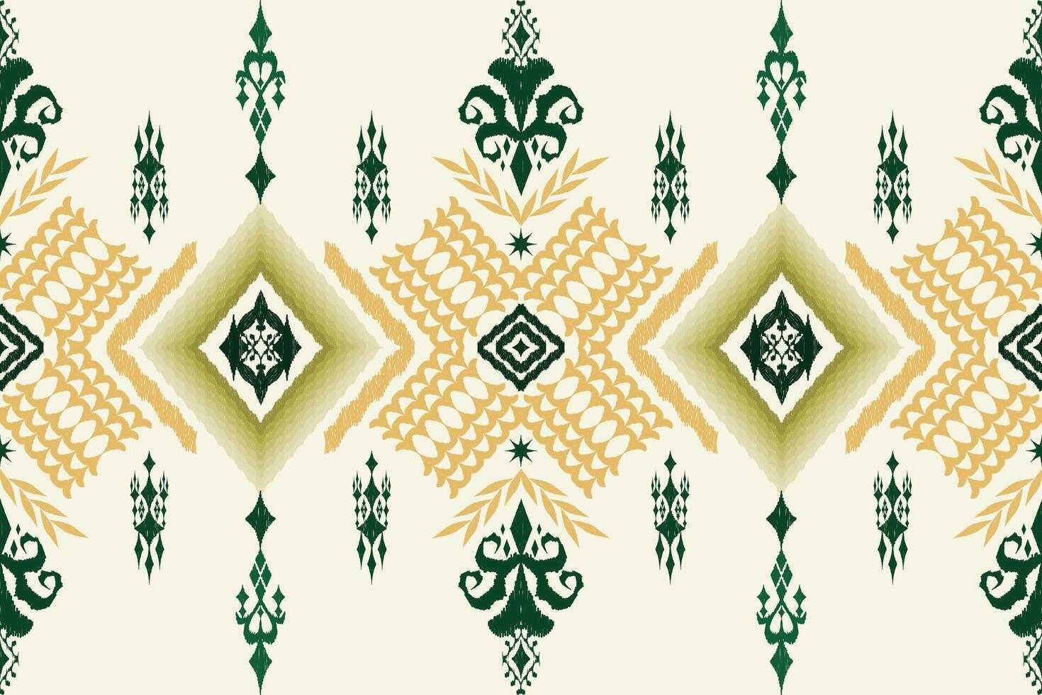 Beautiful figure tribal embroidery vector