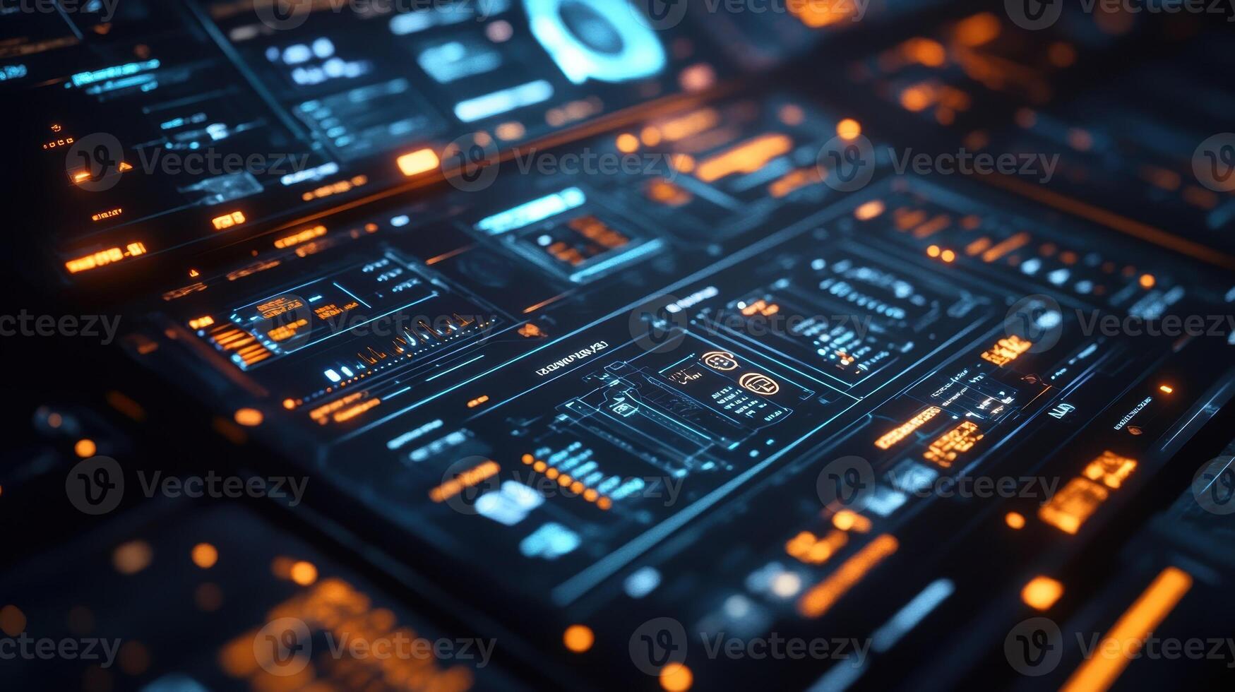 A closeup of a machines control panel with screen data indicating the integration of locally sourced materials in realtime production metrics emphasizing transparency in operations photo