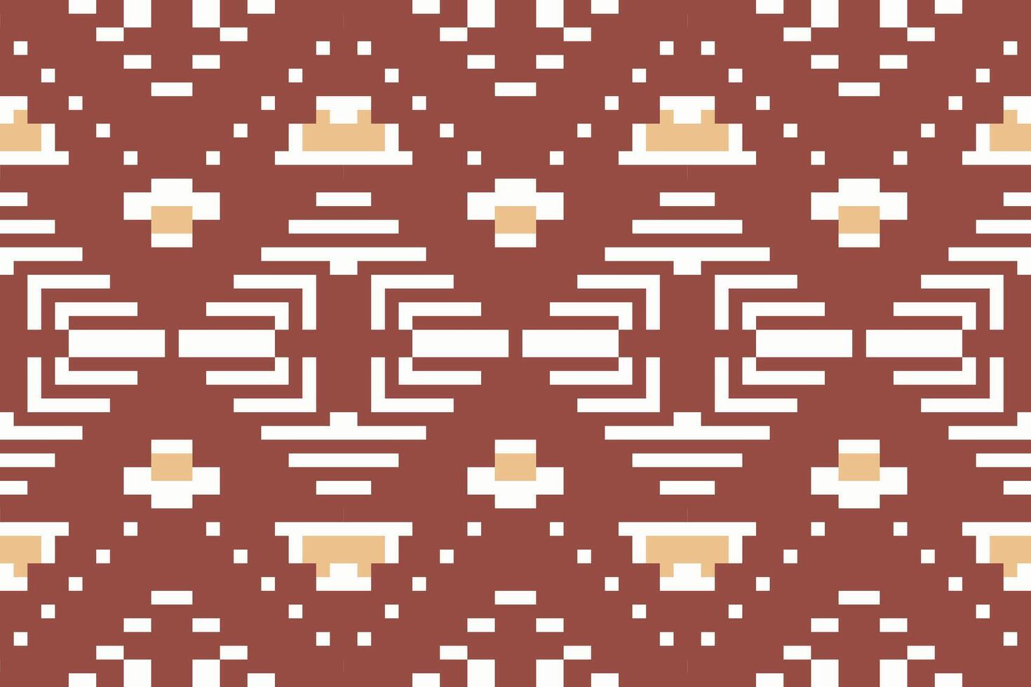 Abstract Traditional Pattern Drawingfolk Embroidery, Aztec Geometric Ornament Print. Design for Carpet, Wallpaper, Clothing, Wrapping, Fabric vector