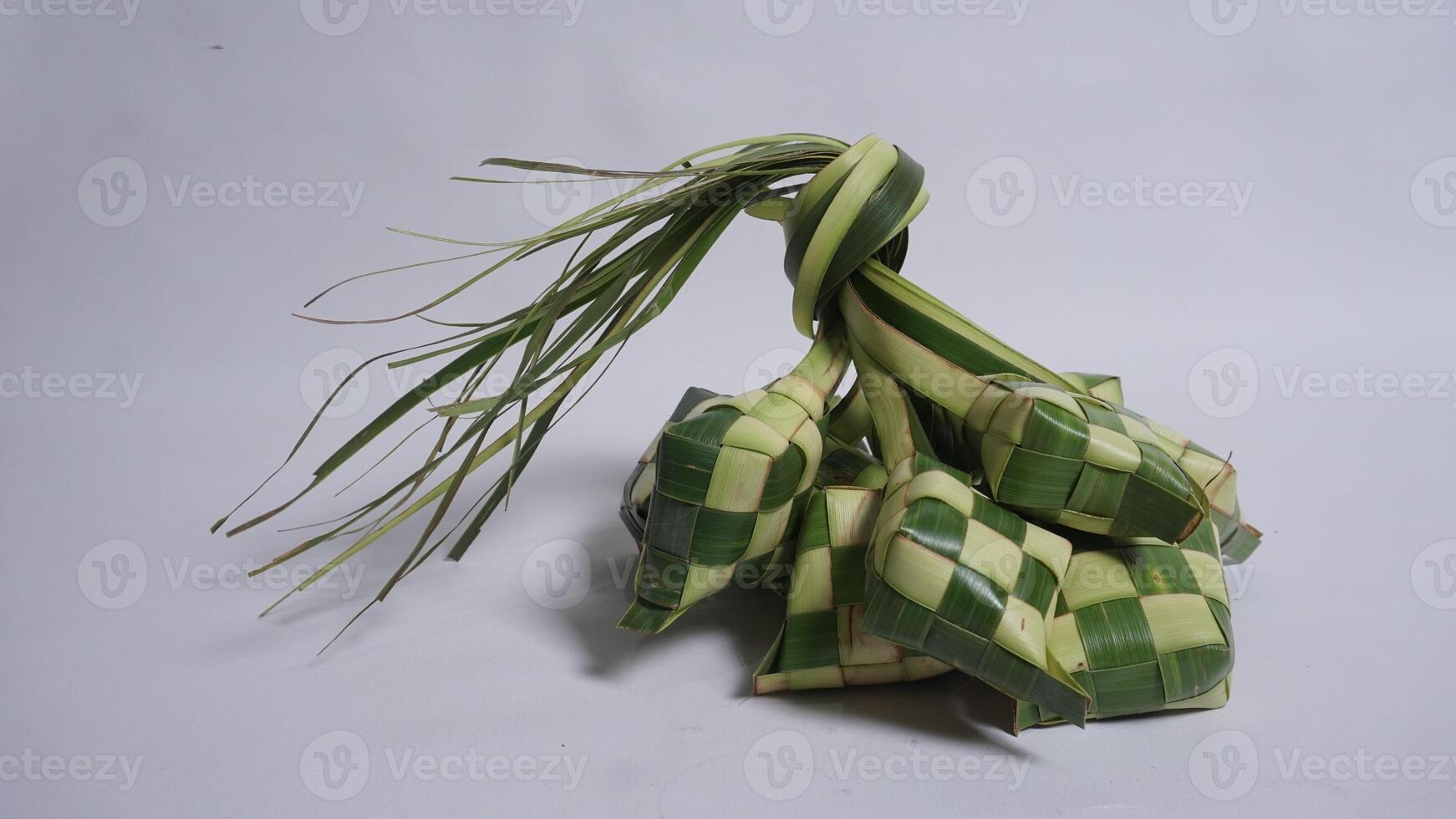A Package of Ketupat with Copy Space photo