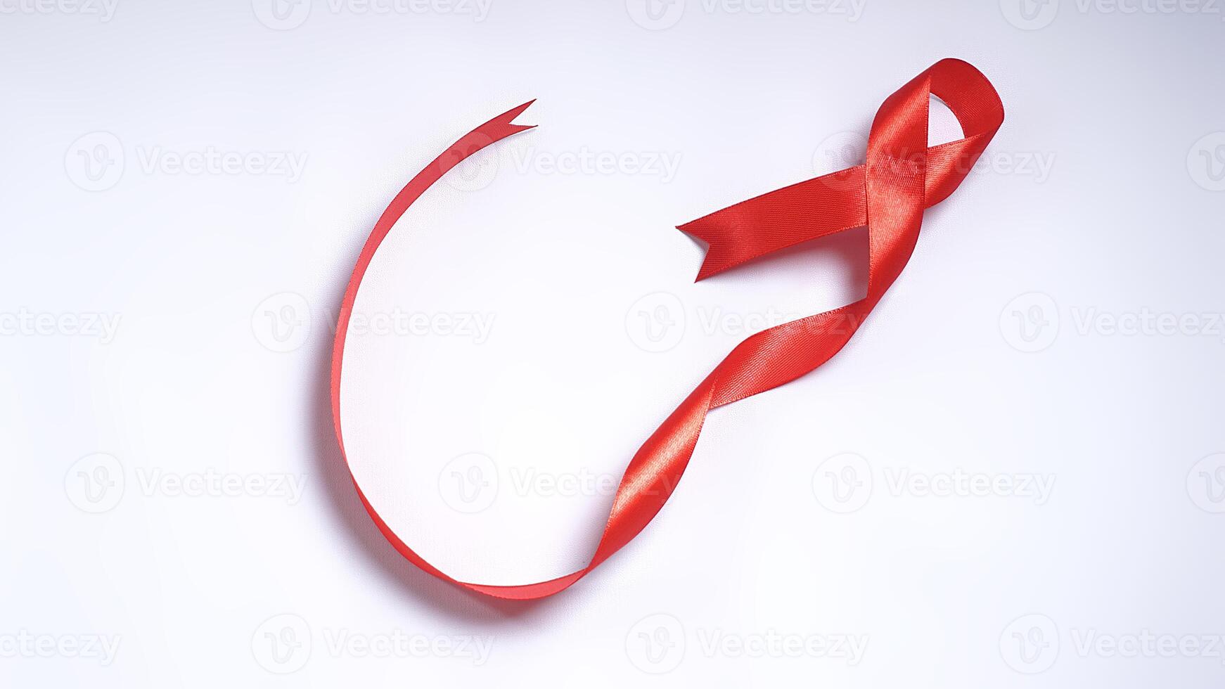 Red Ribbon HIV AIDS Awareness photo