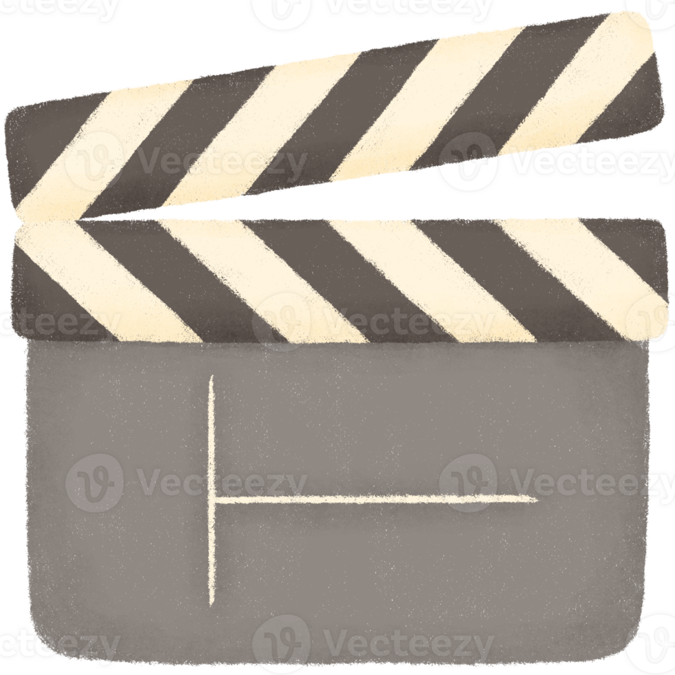 Movie clapper board png
