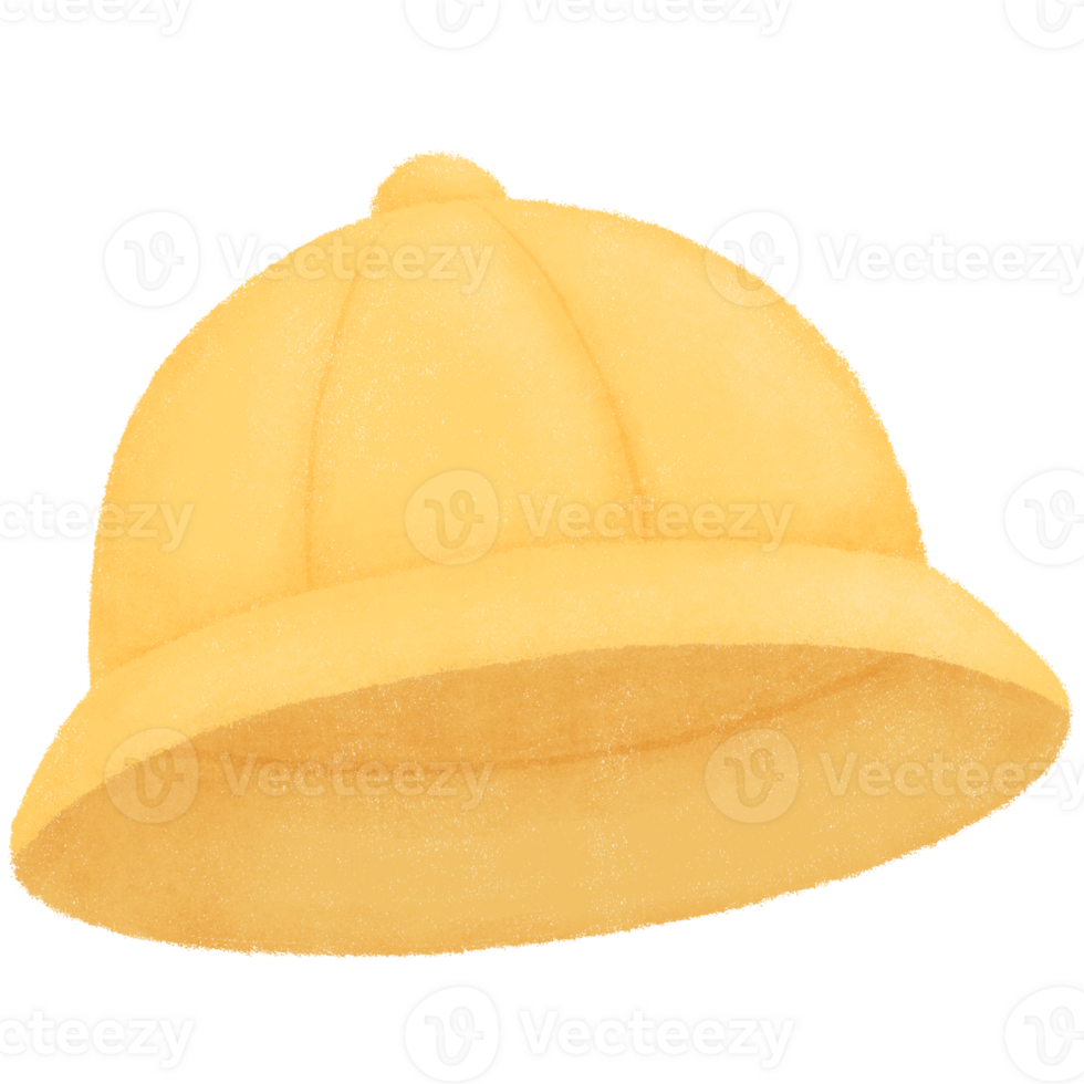 Yellow kid hat png