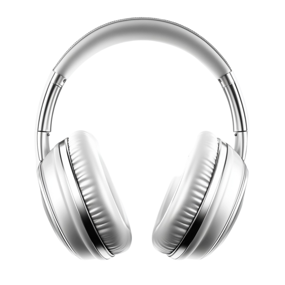A pair of headphones 3d png