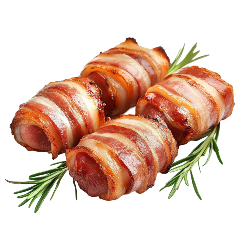 bacon wrapped in bacon png