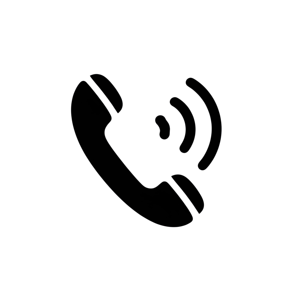 a telephone receiver design png