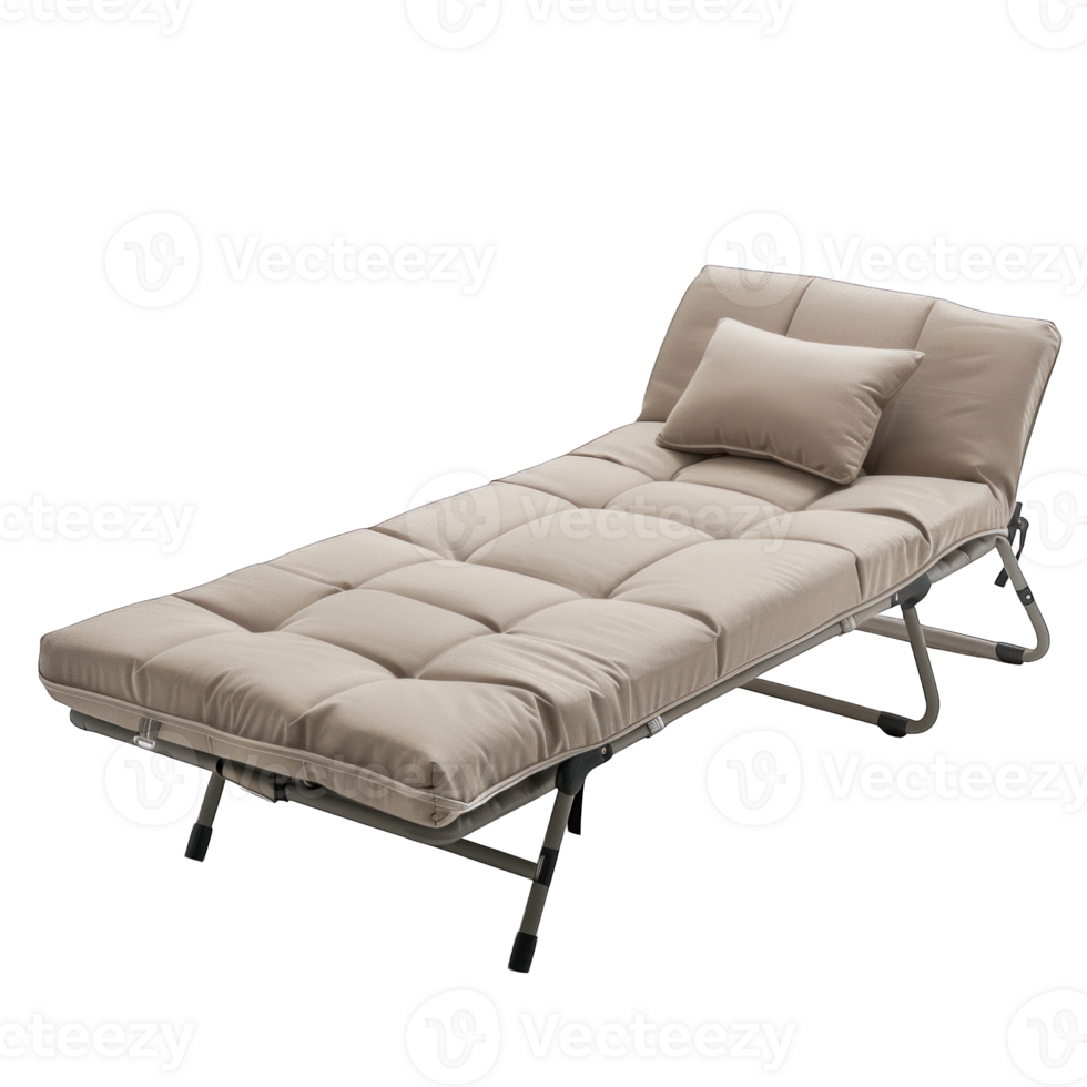Enjoy the convenience of a spare bed without sacrificing comfort with this folding option png