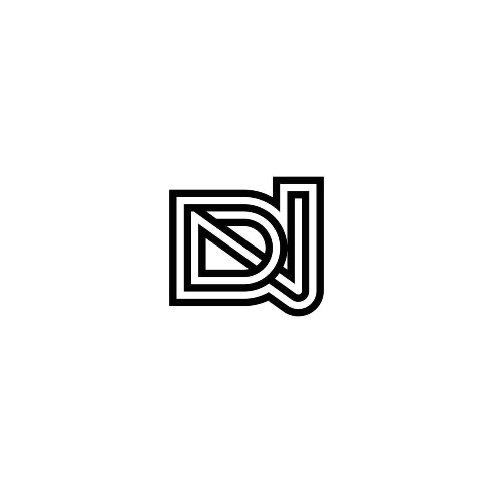 Classic ND DN Lettermark Logo for Versatile Use vector