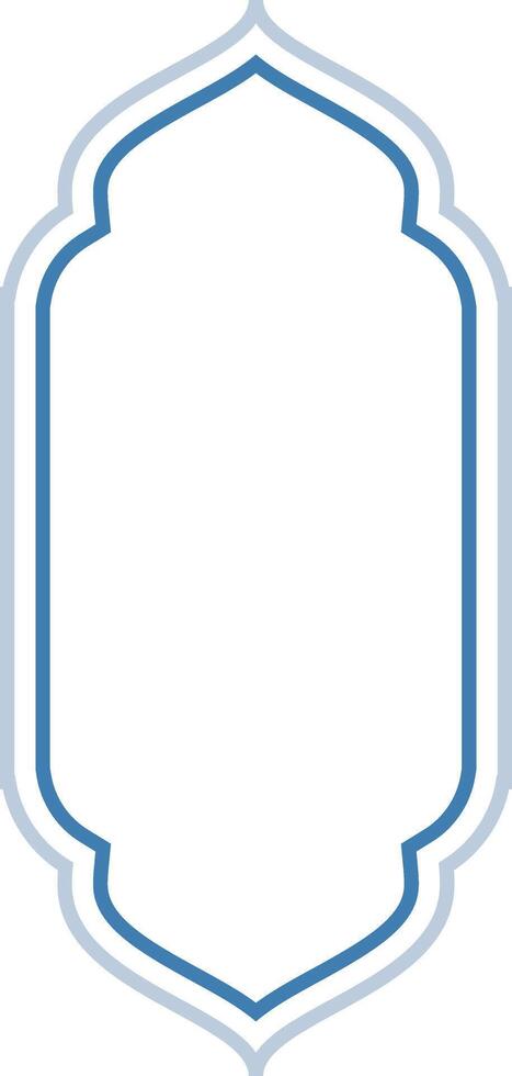 Traditional Mosque Window Graphics vector