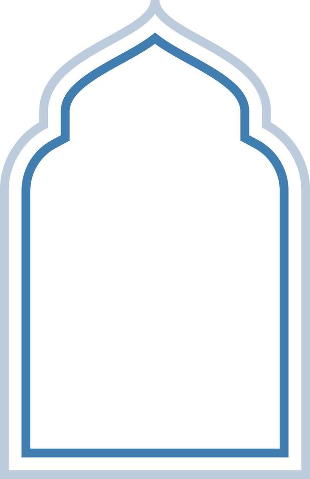 Unique Mosque Window Designs vector