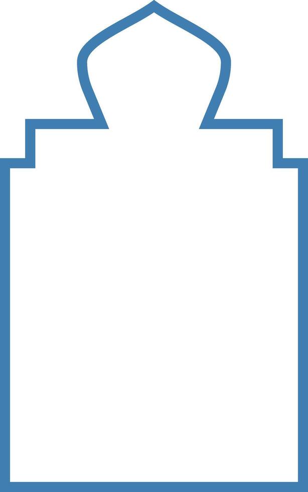 A Collection of Mosque Architectural Graphics vector