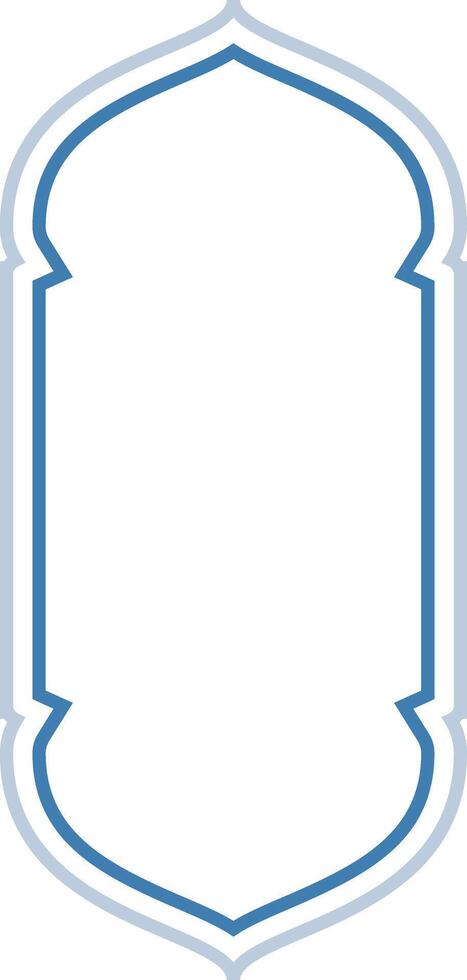 Editable Mosque Window Illustrations vector