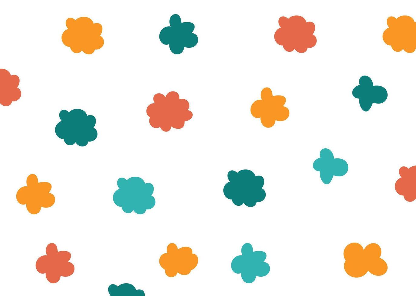 Background illustration cotton candy with blank background vector
