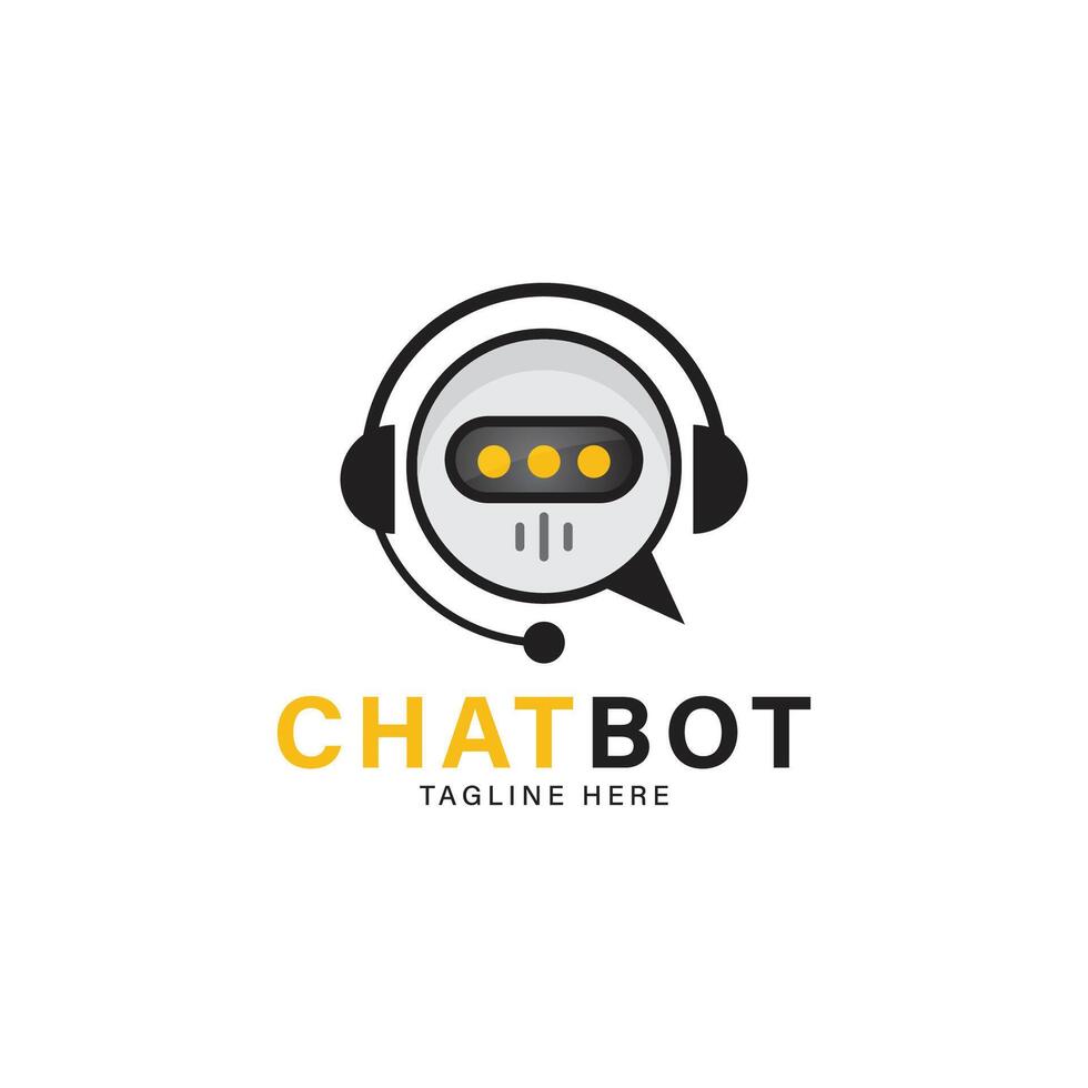 The chat bot design illustration. Modern flat style. vector