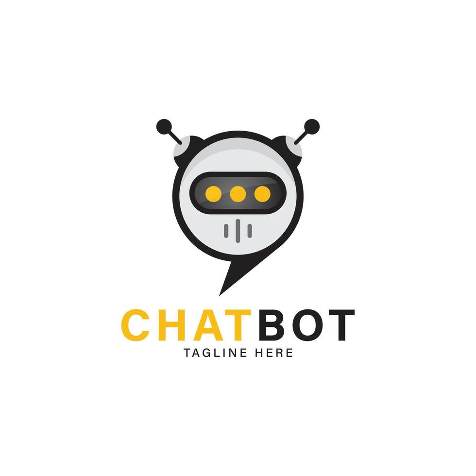 The chat bot design illustration. vector