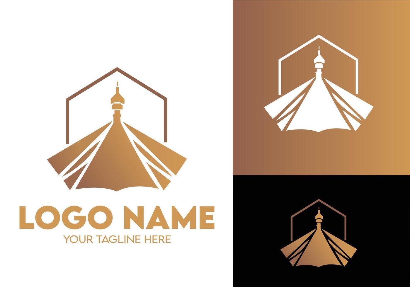 Travel company luxury logo design, modern minimalist travel and tour agencies logo des vector