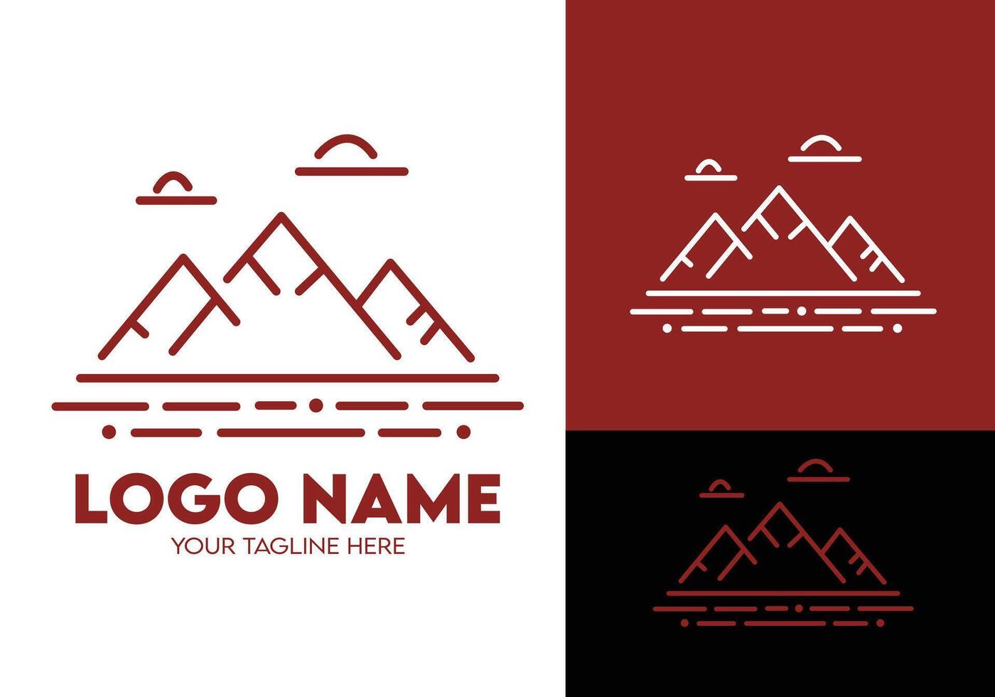 Travel company colorful gradient logo design, modern minimalist travel and tour agencies l vector