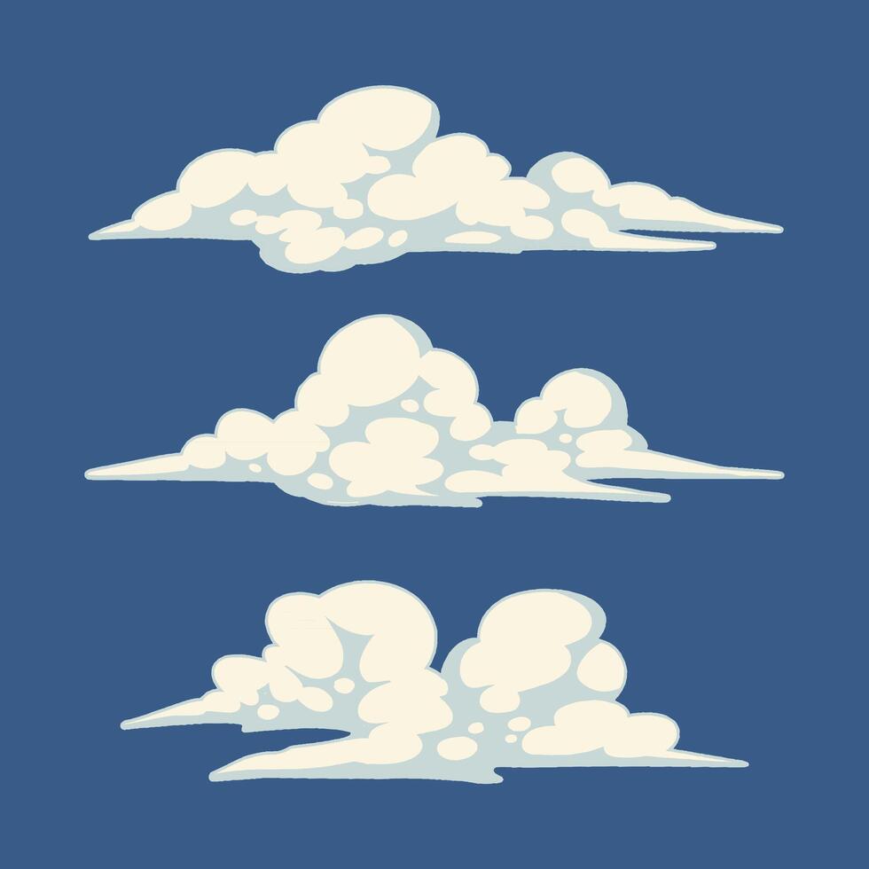 sky cloud cartoon illustration vector