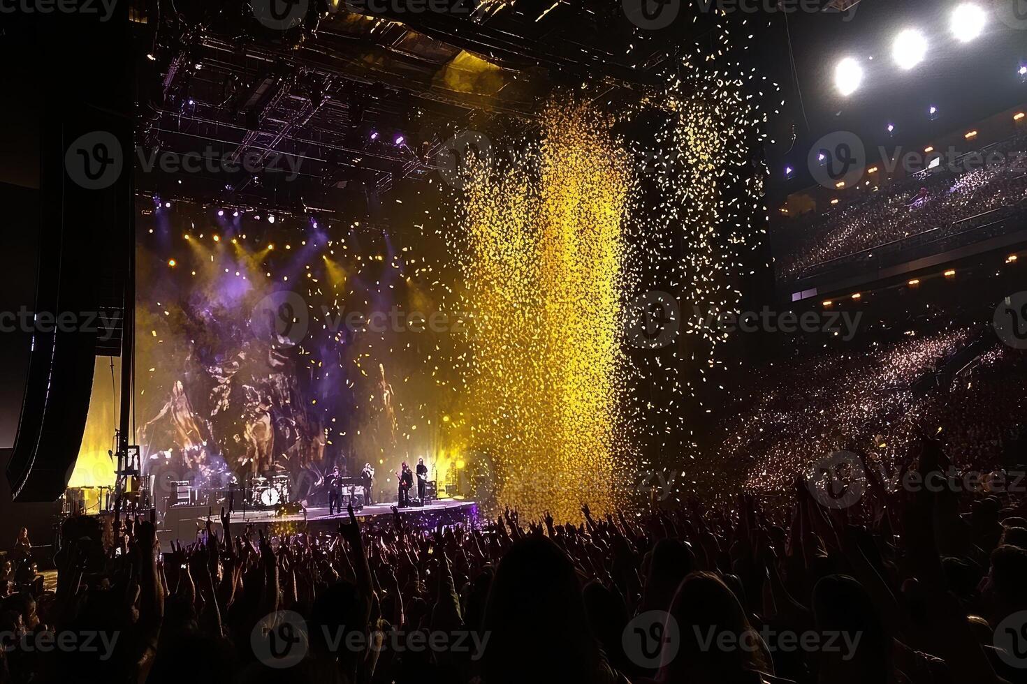 Epic Concert Experience A Night of Music, Lights, and Celebration in a Packed Arena photo