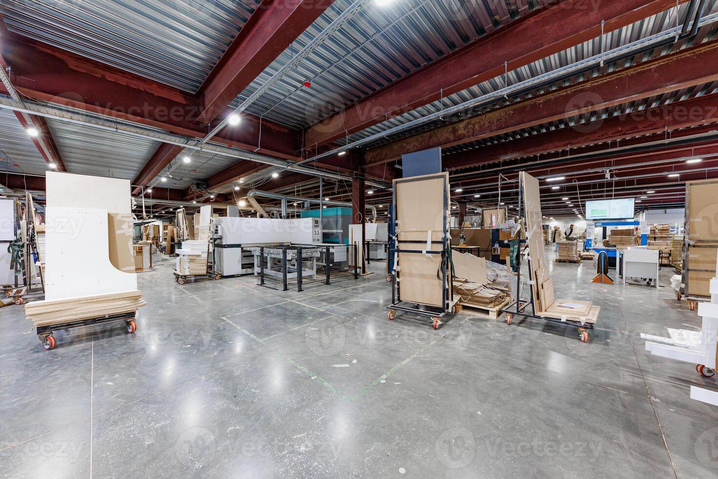 Assembly Haven A Vast Warehouse Bursting with Ready-to-Ship Furniture Creations, Each Piece Awaiting Its New Home. photo