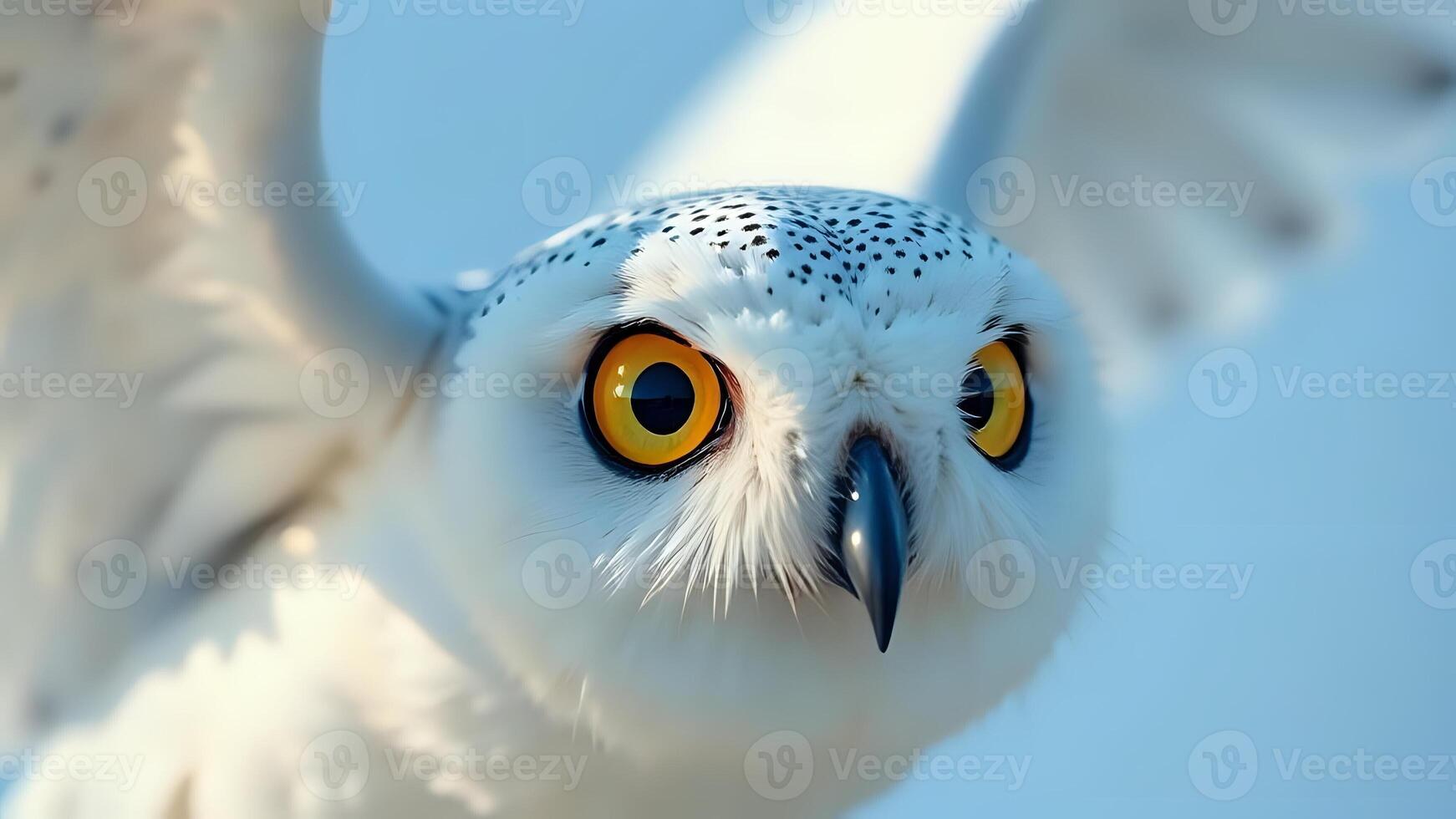 The Elegance of an Owl Soaring in Silence photo