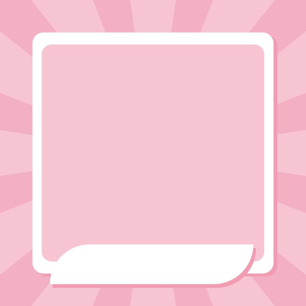 A photo frame template for a girl. It's a girl. Making a portrait or event. vector