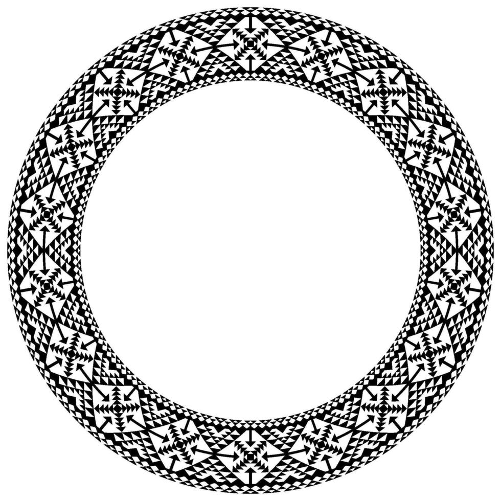 Floral Frame with Renaissance Influence. vector