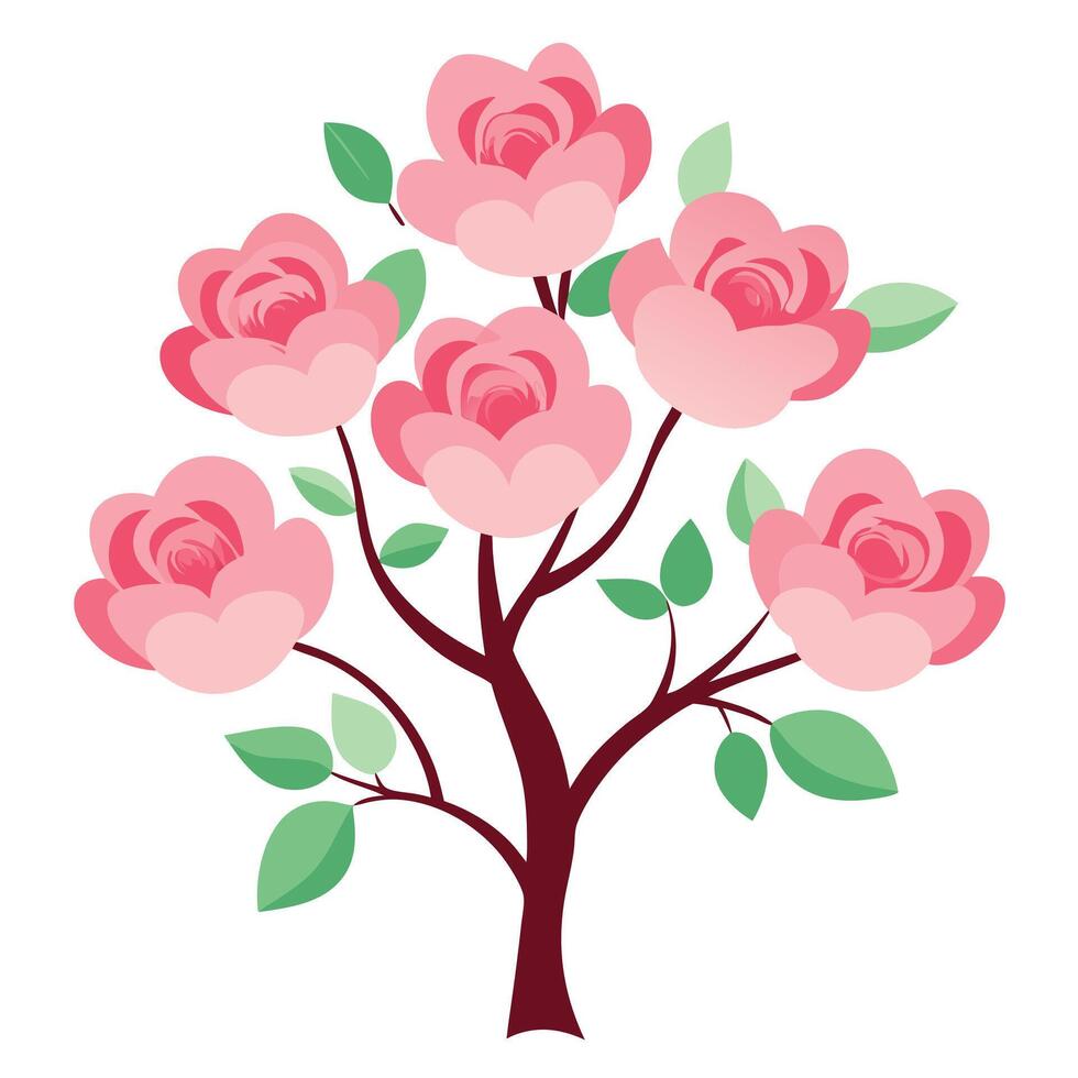 Unique flower design vector