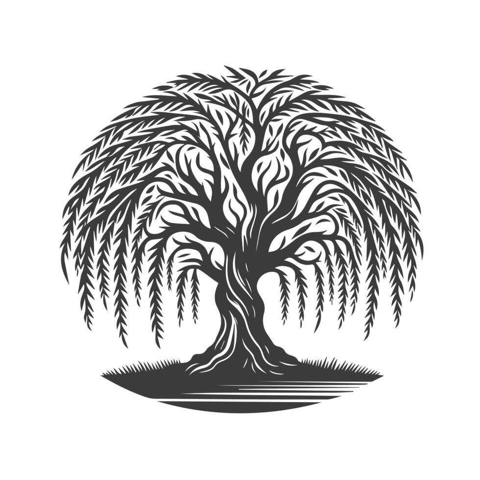 Creative Collection of Tree logo Design vector