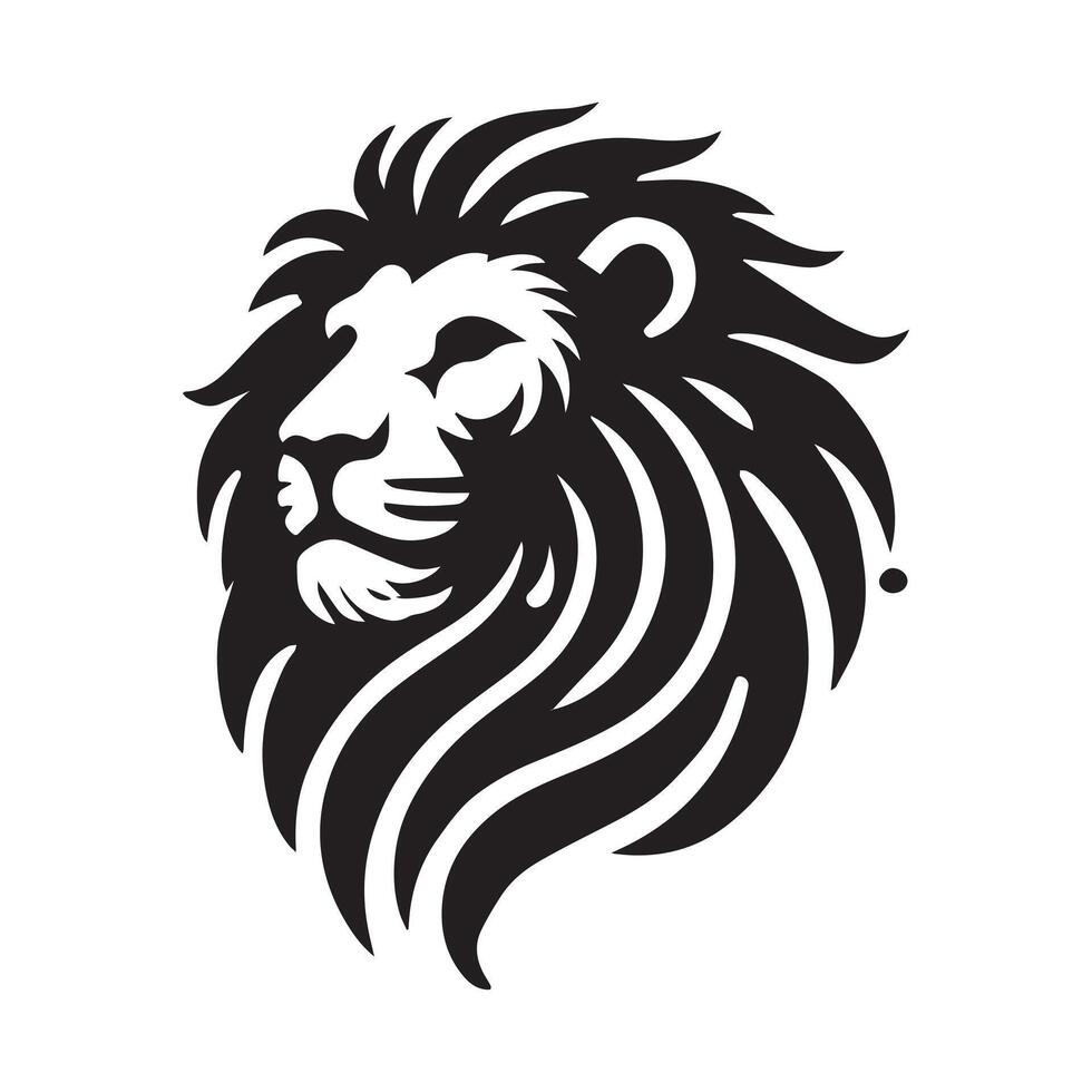 Powerful Lion Logo for Action Lin vector