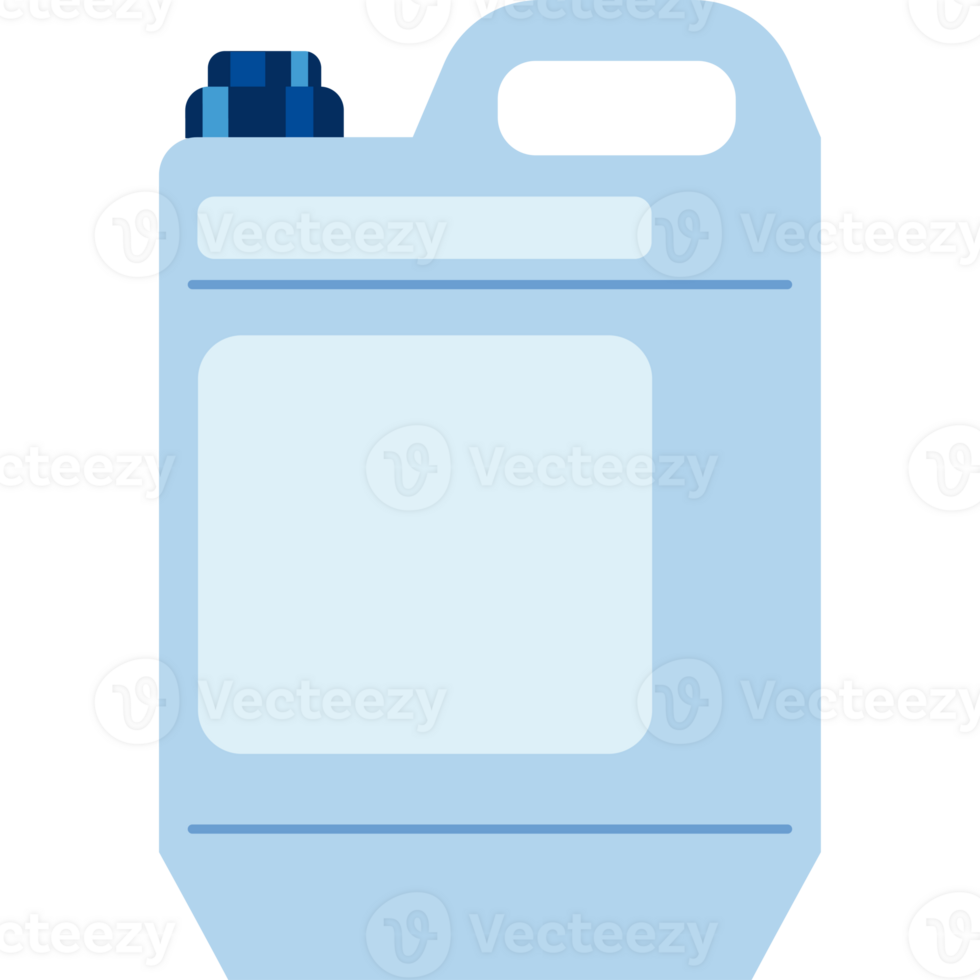 Bottle gallon object isolated illustration png